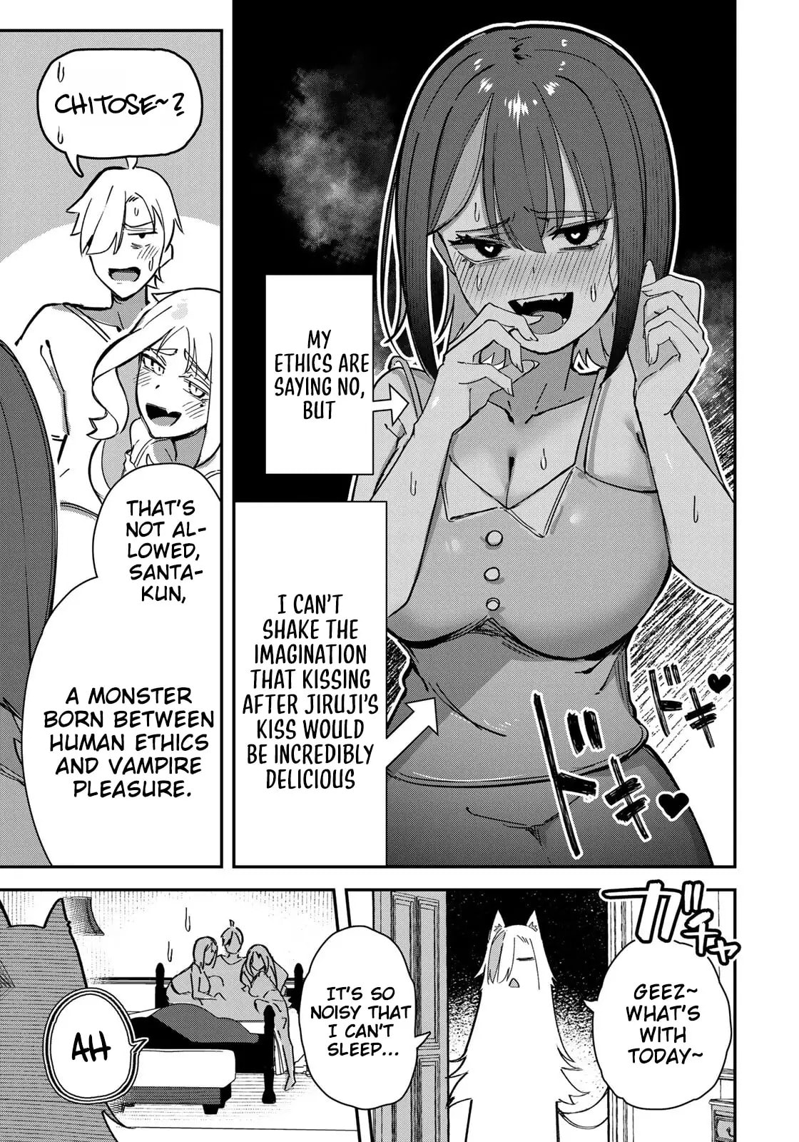 Vampire-san Wants Her (Man's) Blood Taken