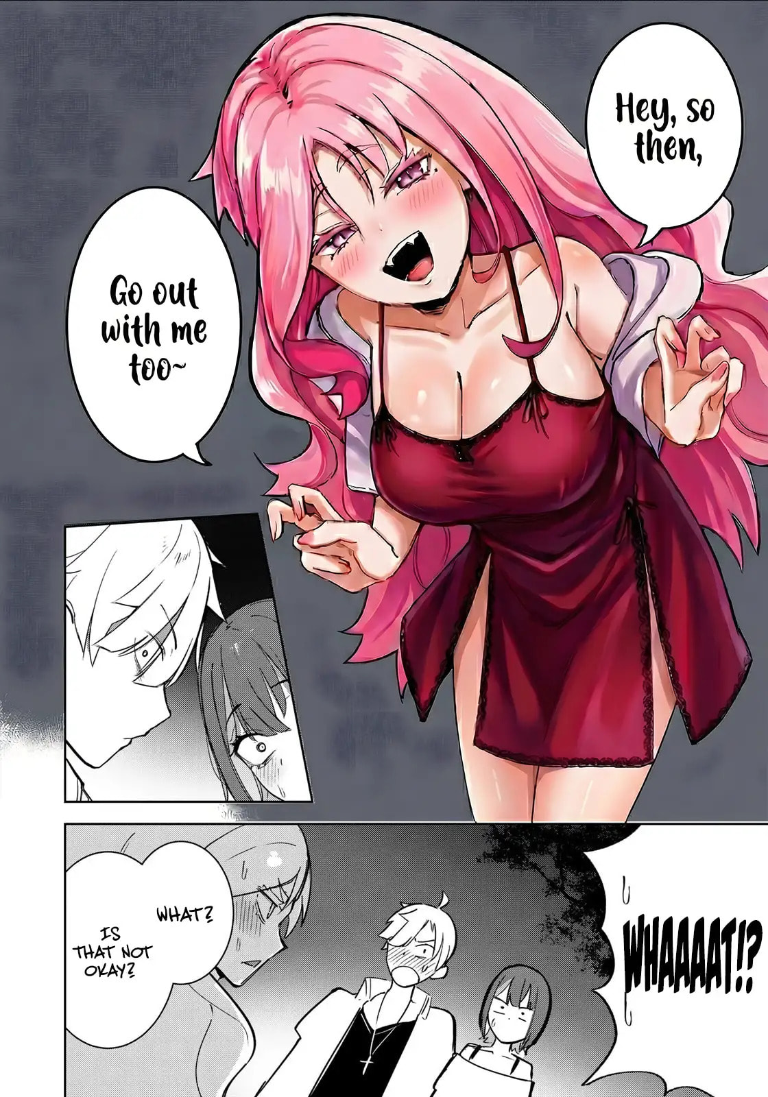 Vampire-san Wants Her (Man's) Blood Taken