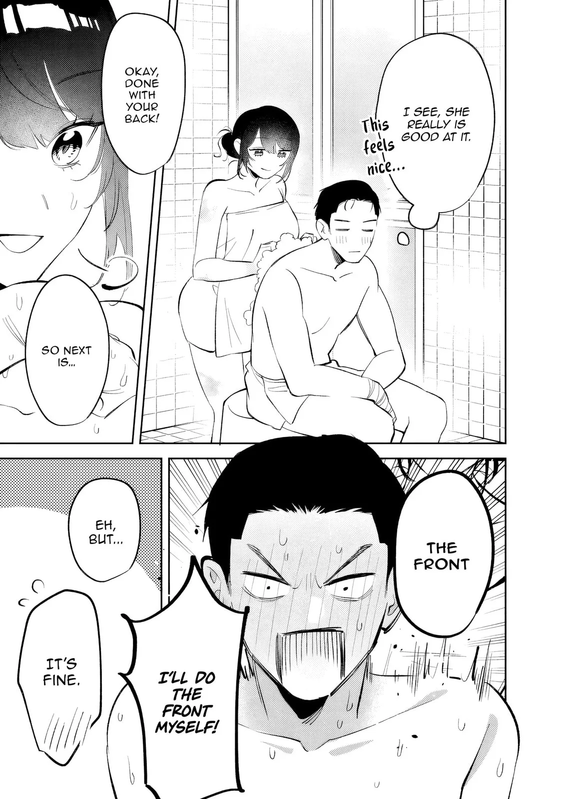 Living together with the queen from my high school days who was arrogant, surprisingly isn't that uncomfortable — Chapter 33 — Page 7