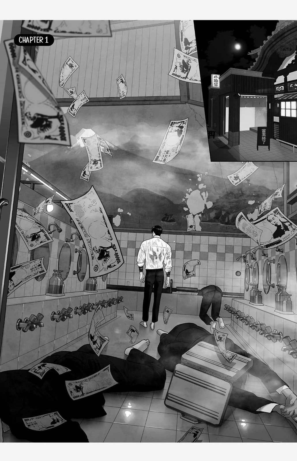 The Yakuza are Making Me Work at a Bathhouse