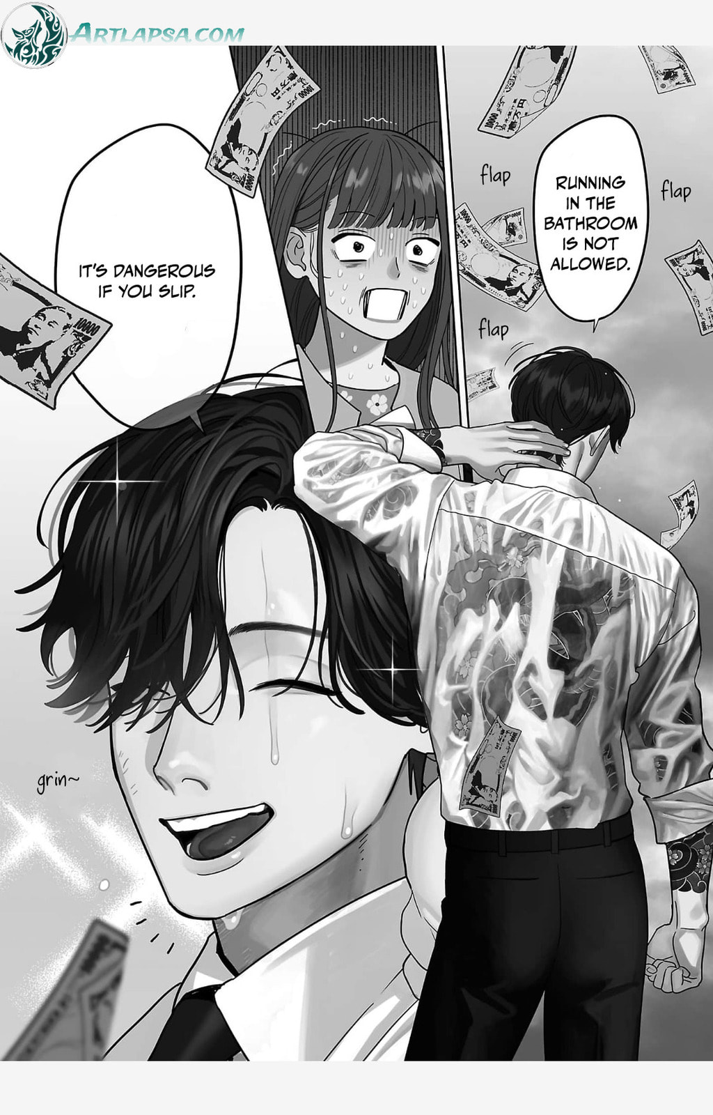 The Yakuza are Making Me Work at a Bathhouse