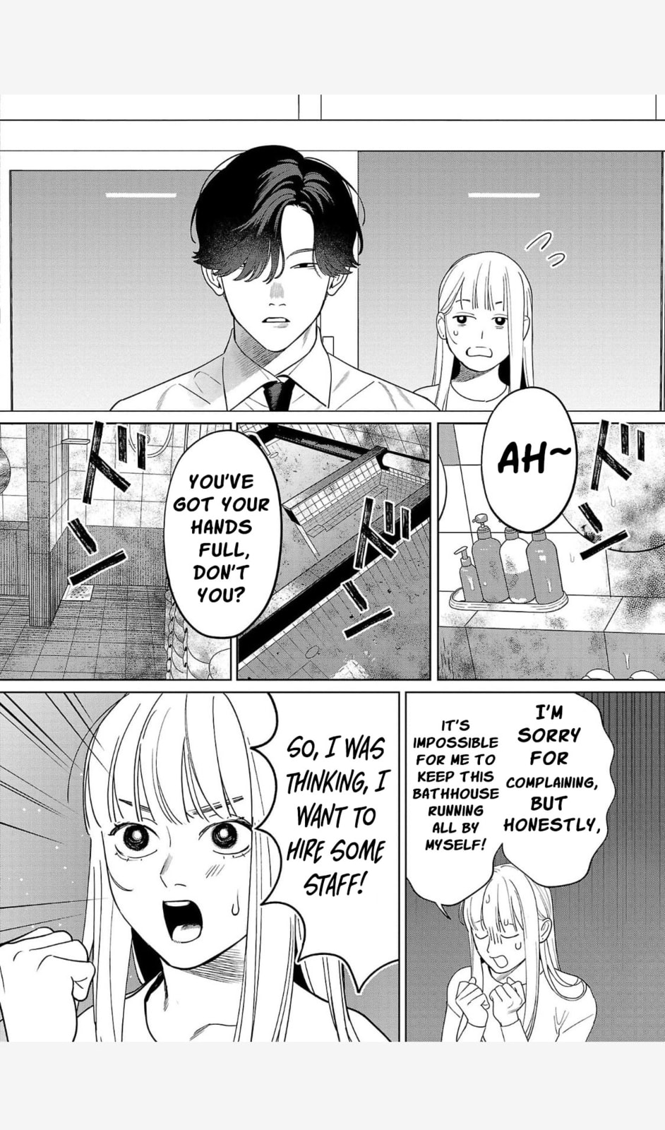 The Yakuza are Making Me Work at a Bathhouse