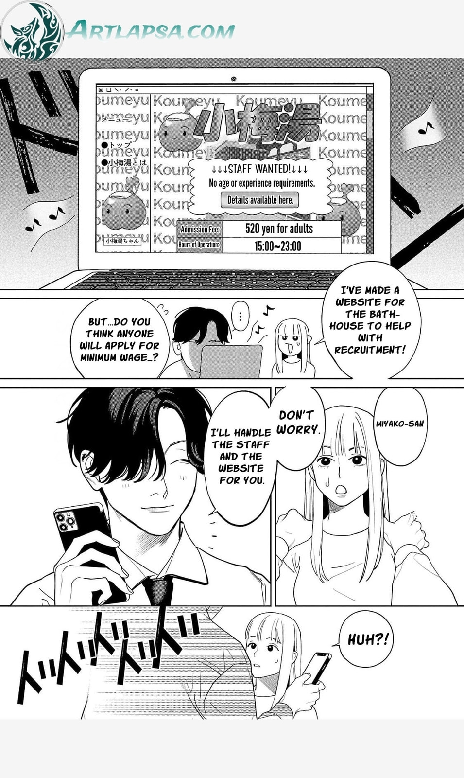 The Yakuza are Making Me Work at a Bathhouse