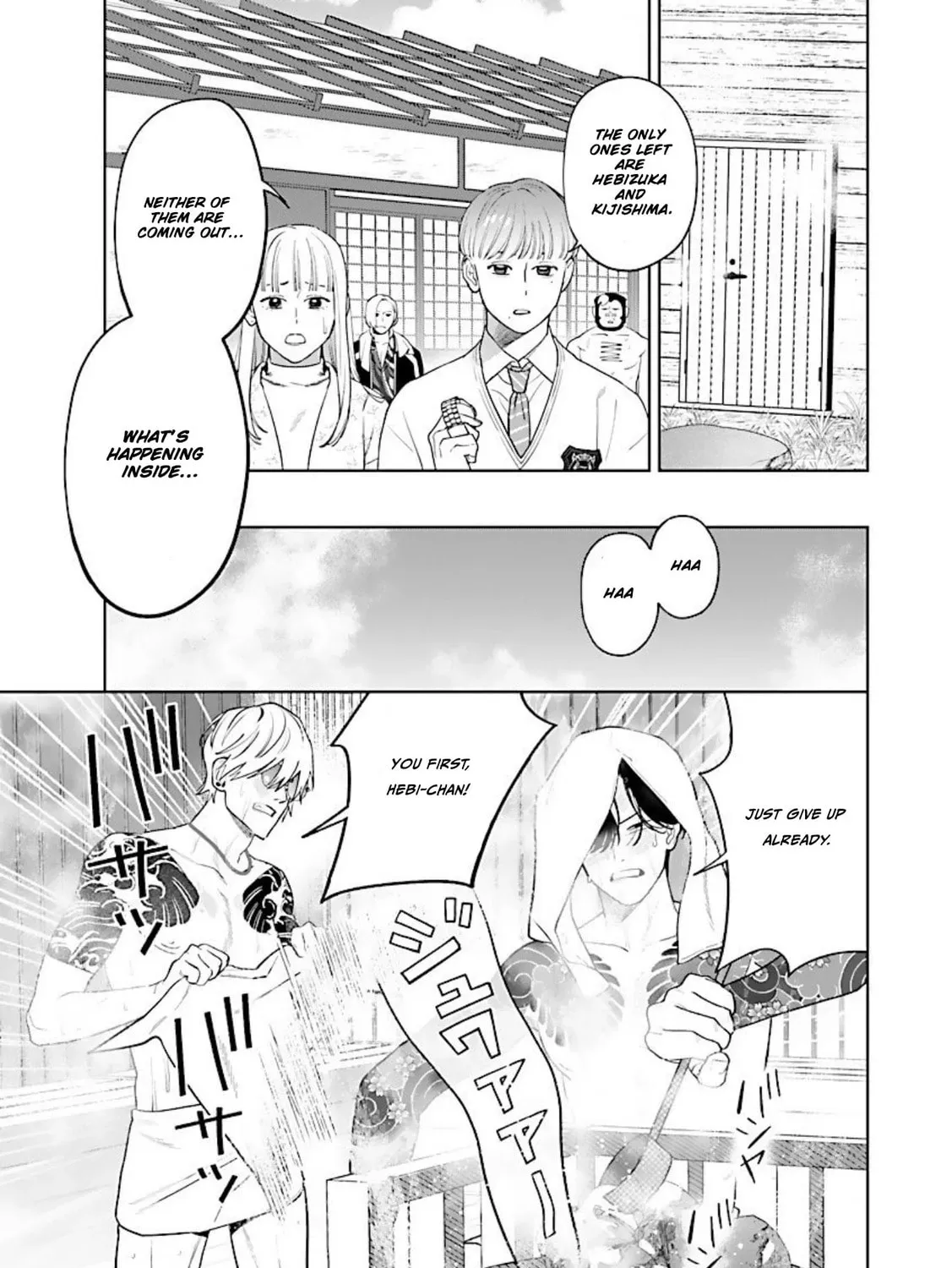 The Yakuza are Making Me Work at a Bathhouse