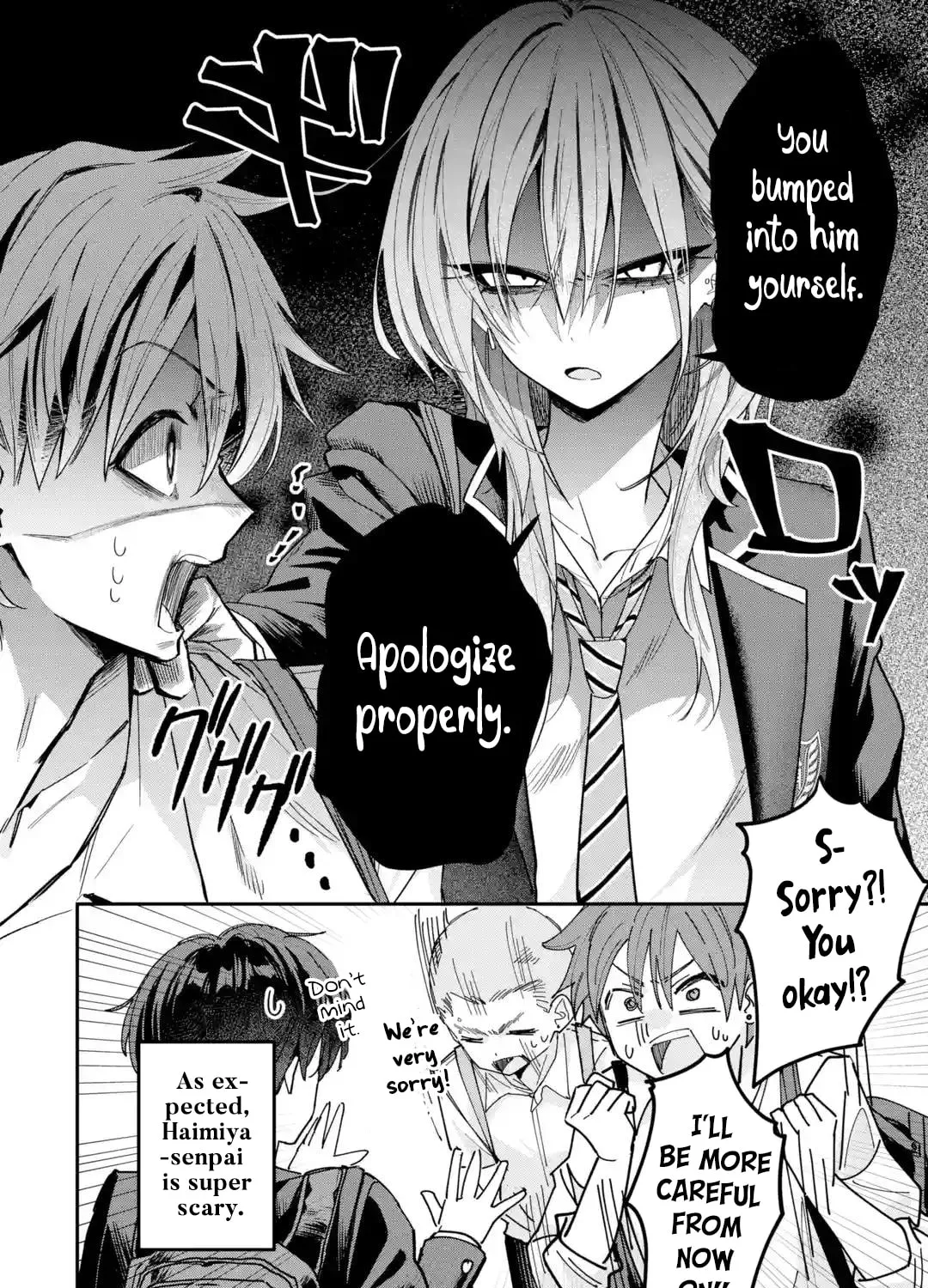 Haimiya-Senpai is Scary But Cute