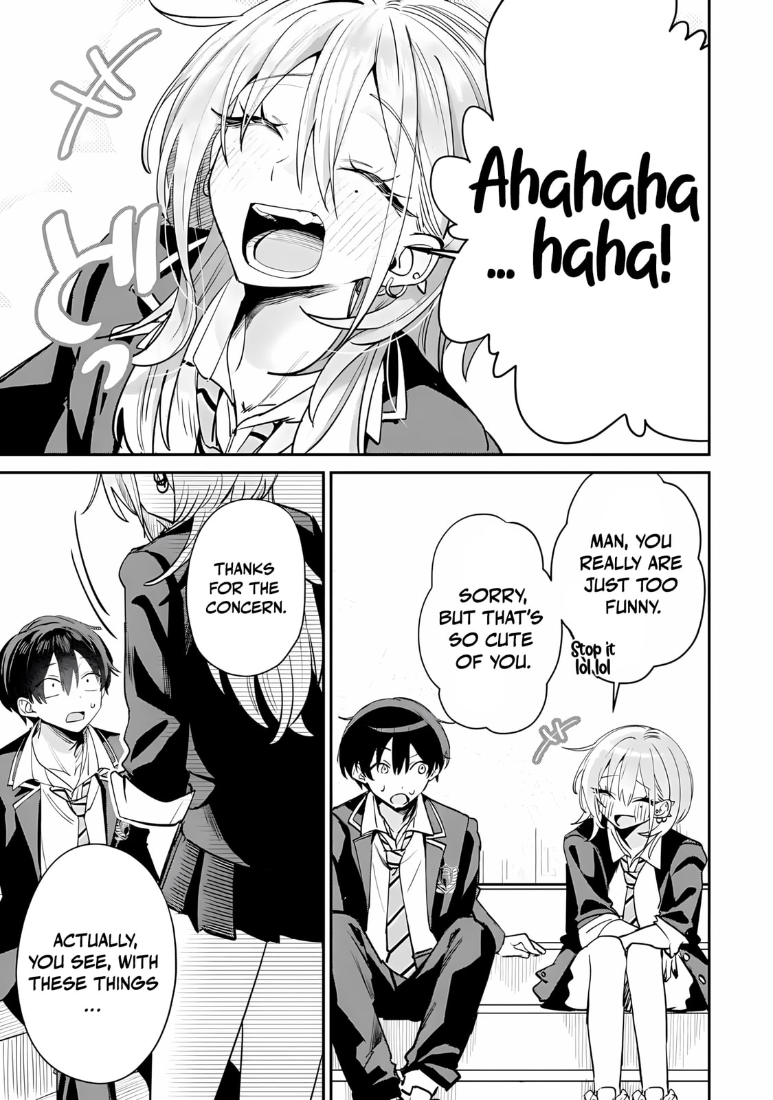 Haimiya-Senpai is Scary But Cute