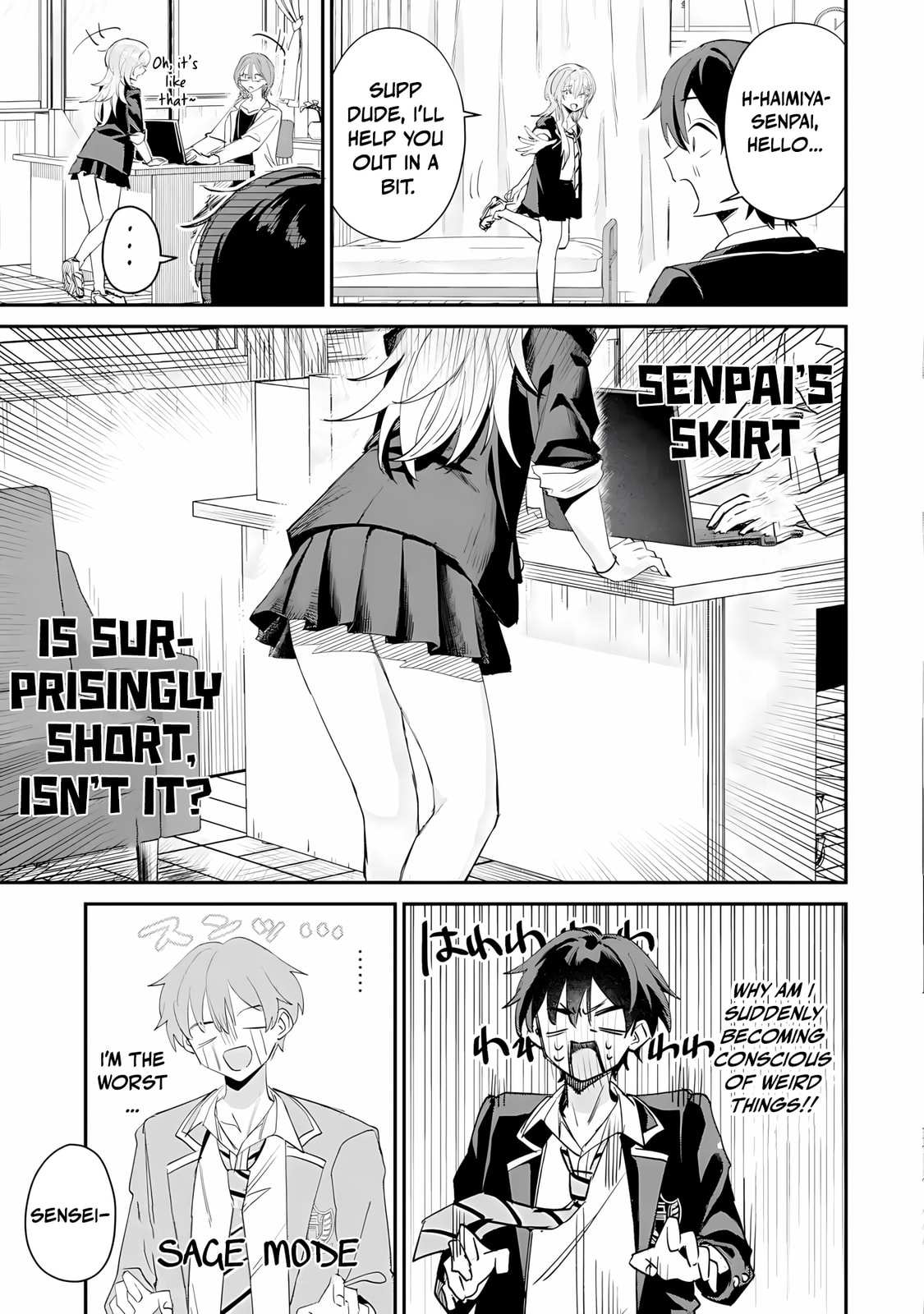 Haimiya-Senpai is Scary But Cute