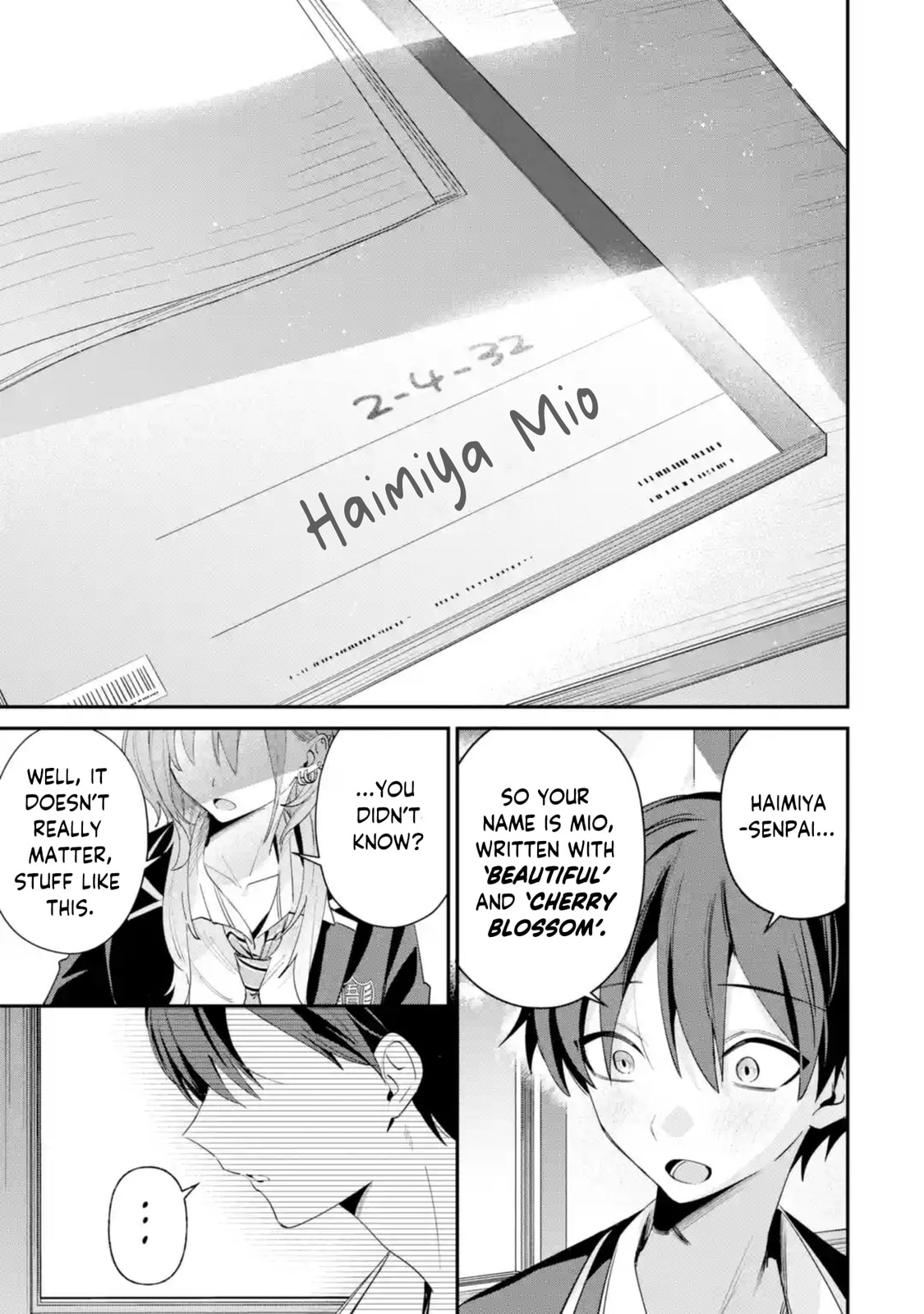 Haimiya-Senpai is Scary But Cute