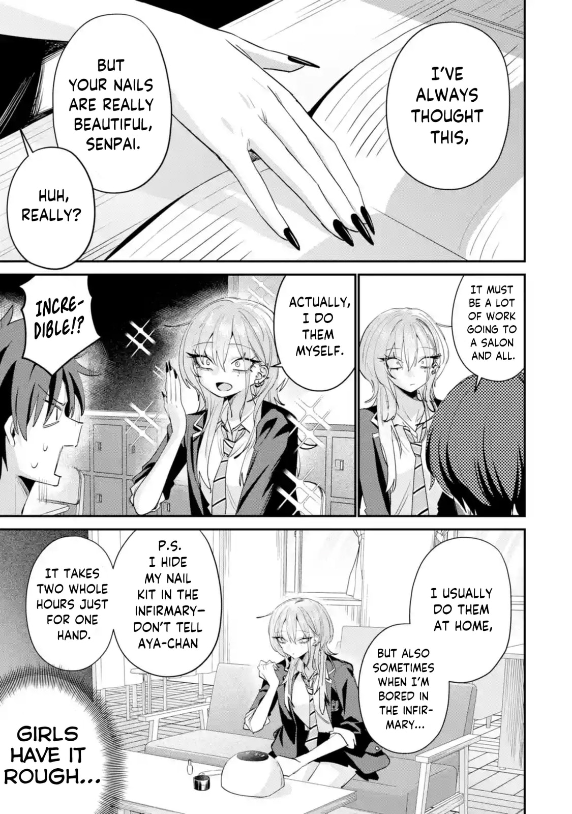 Haimiya-Senpai is Scary But Cute