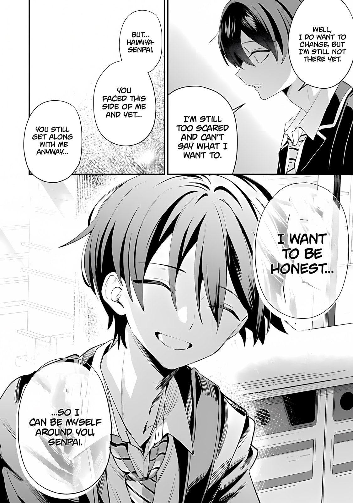 Haimiya-Senpai is Scary But Cute