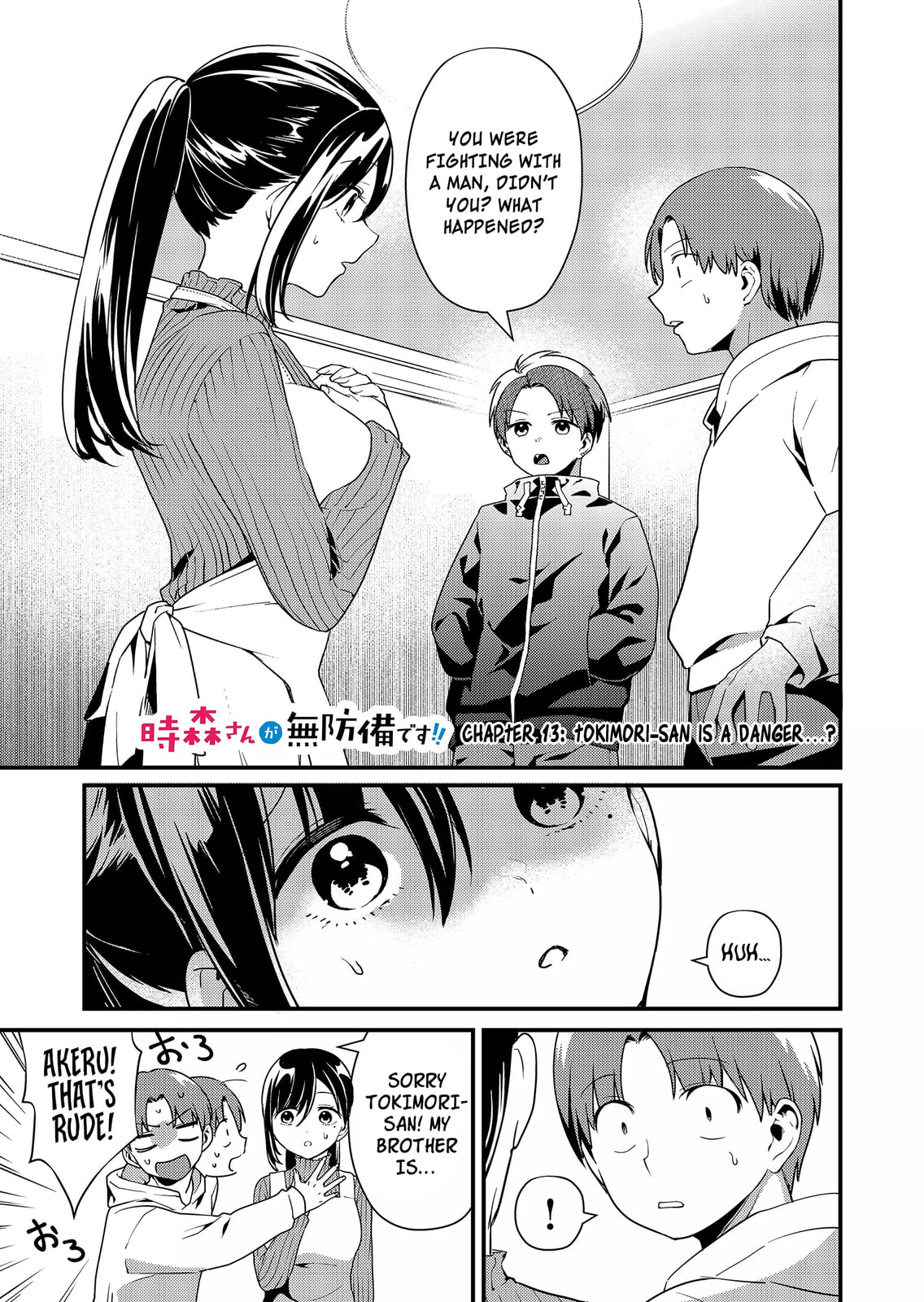 Tokimori-san Is Completely Defenseless!!