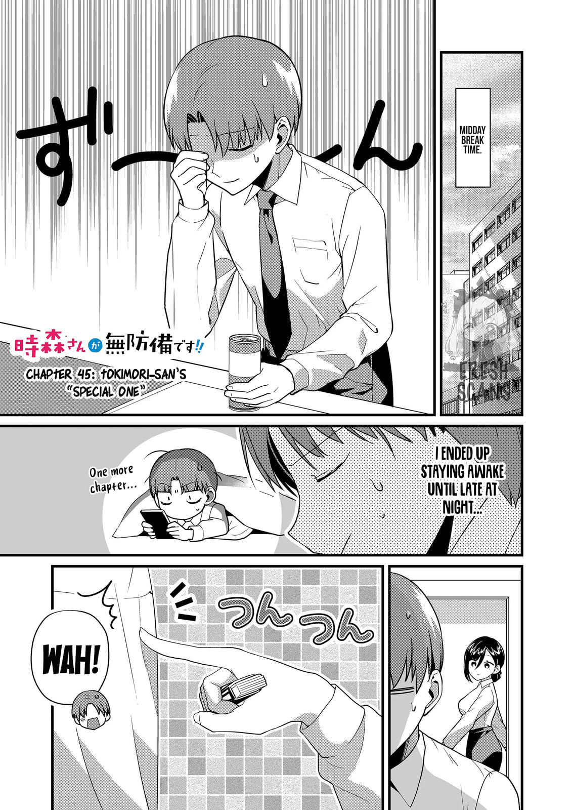 Tokimori-san Is Completely Defenseless!!