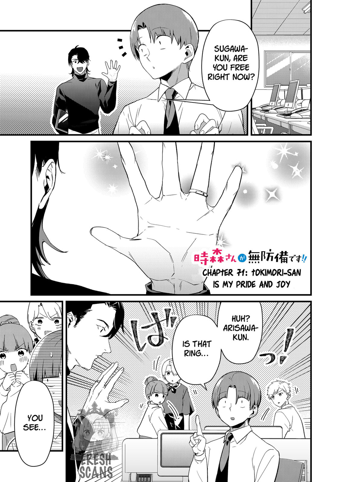 Tokimori-san Is Completely Defenseless!!