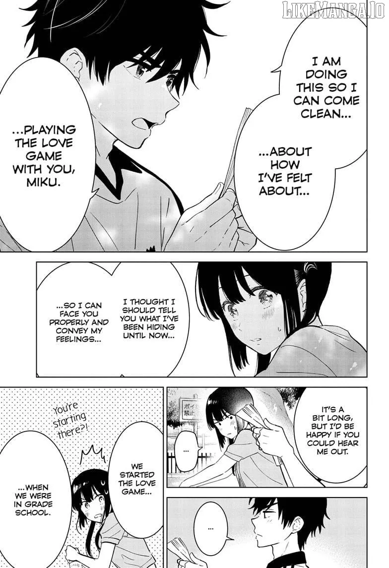 Aishiteru Game wo Owarasetai