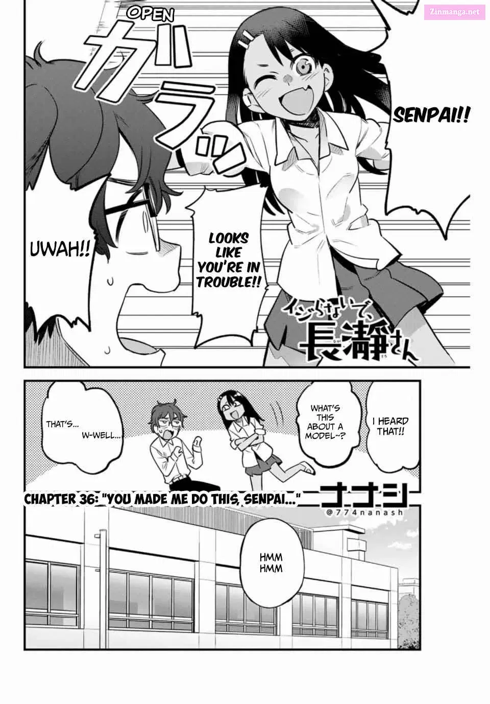 Don't Toy With Me, Miss Nagatoro!