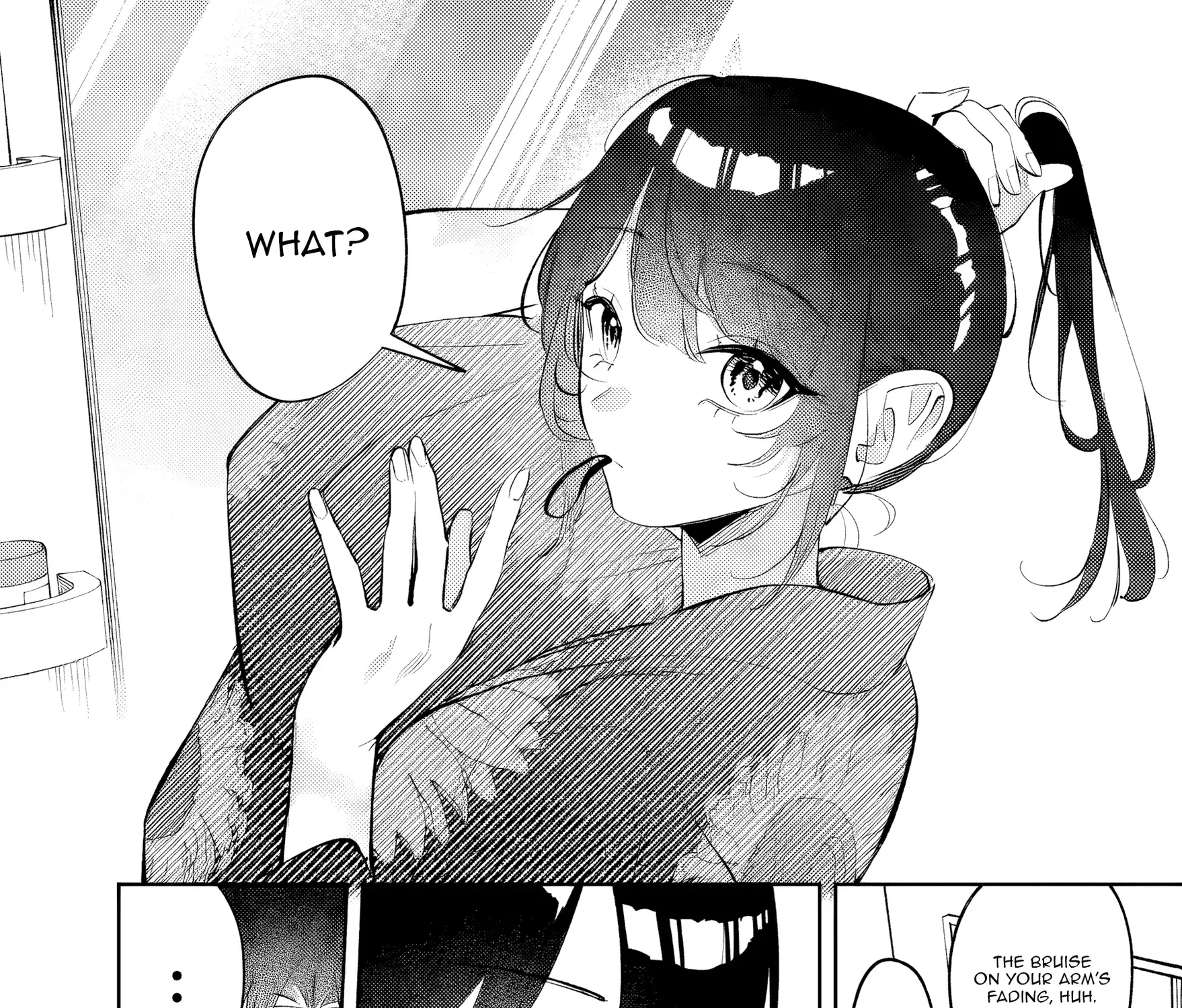 Living together with the queen from my high school days who was arrogant, surprisingly isn't that uncomfortable — Chapter 34 — Page 3
