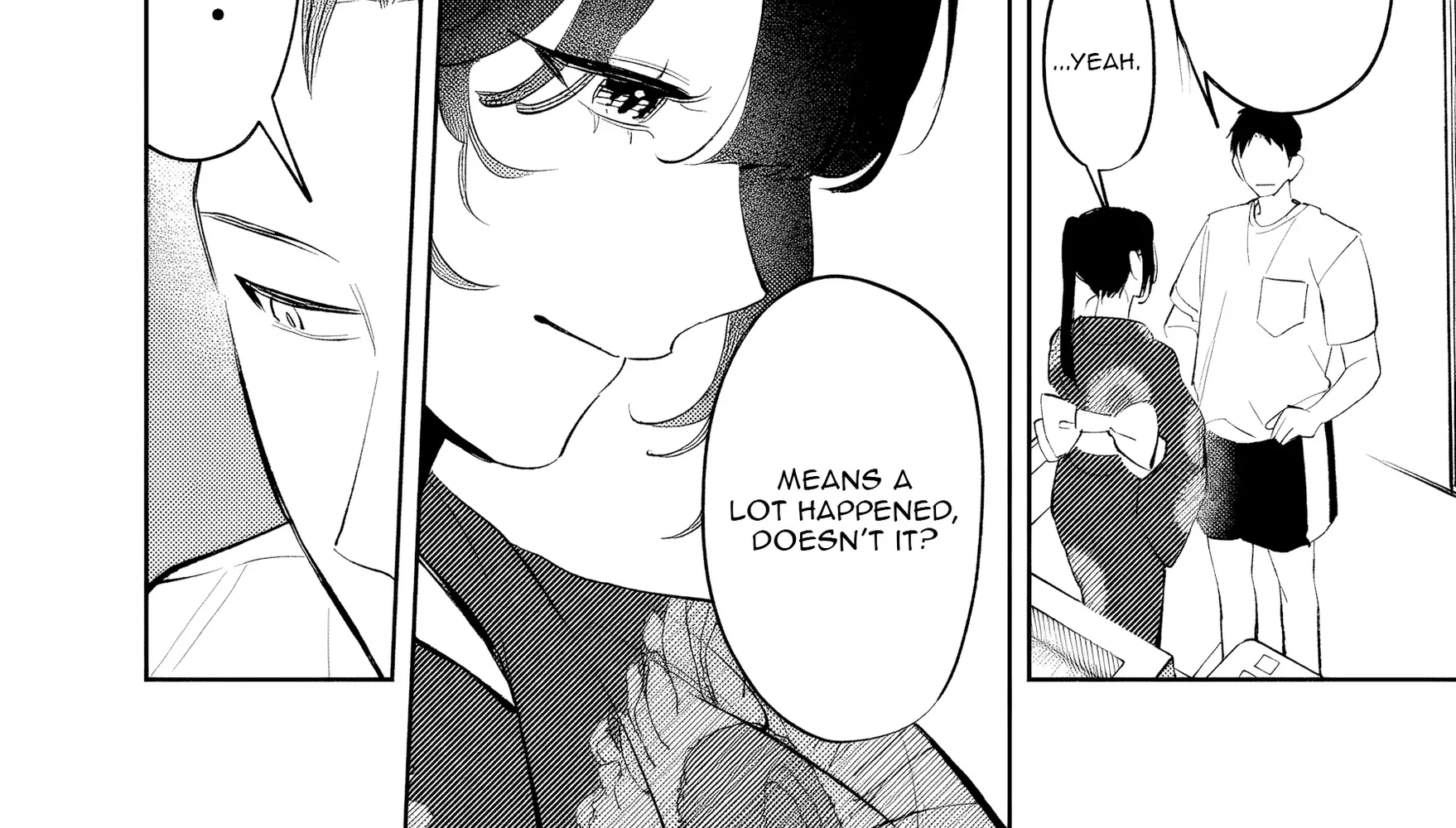 Living together with the queen from my high school days who was arrogant, surprisingly isn't that uncomfortable — Chapter 34 — Page 4