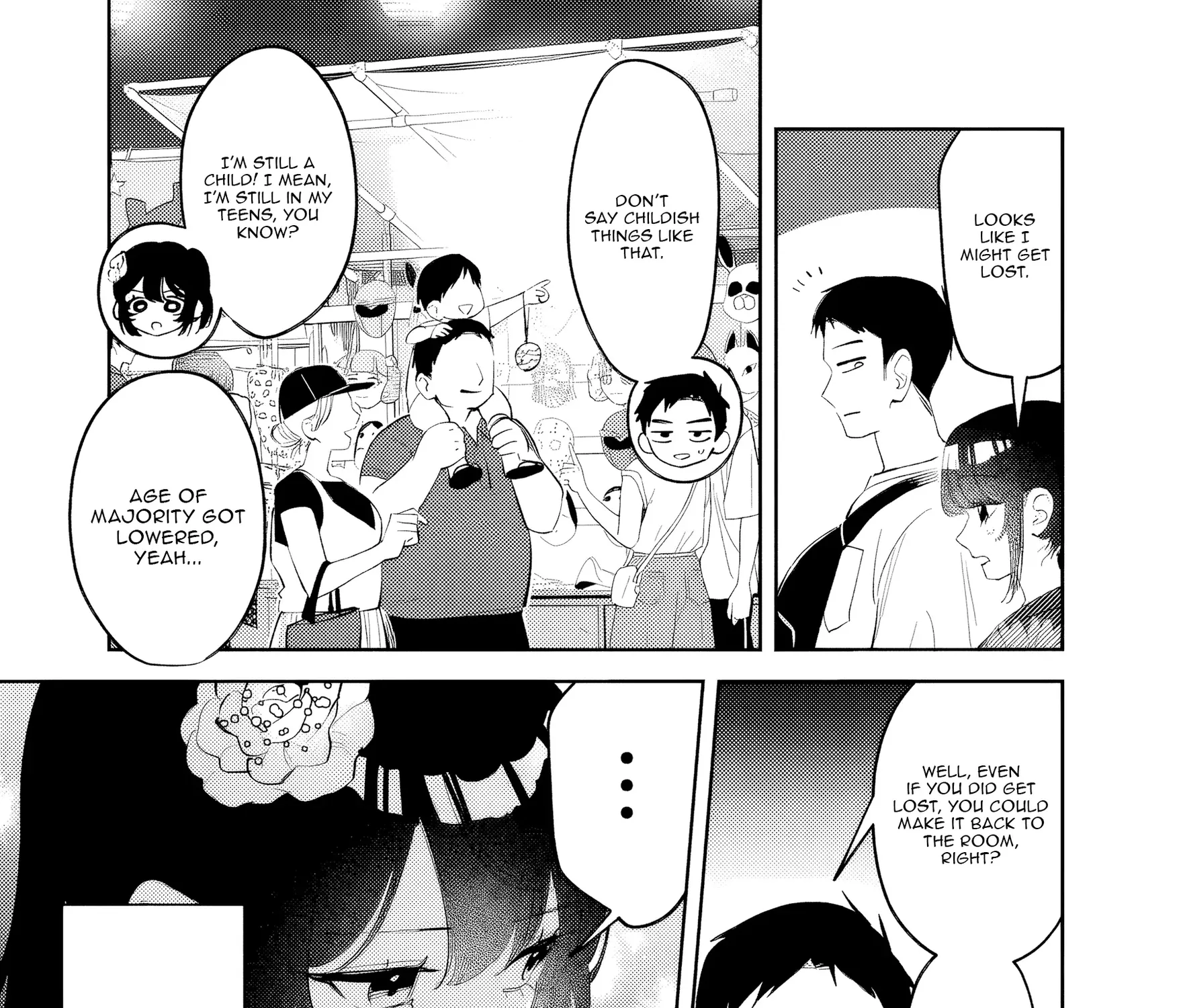 Living together with the queen from my high school days who was arrogant, surprisingly isn't that uncomfortable — Chapter 34 — Page 9