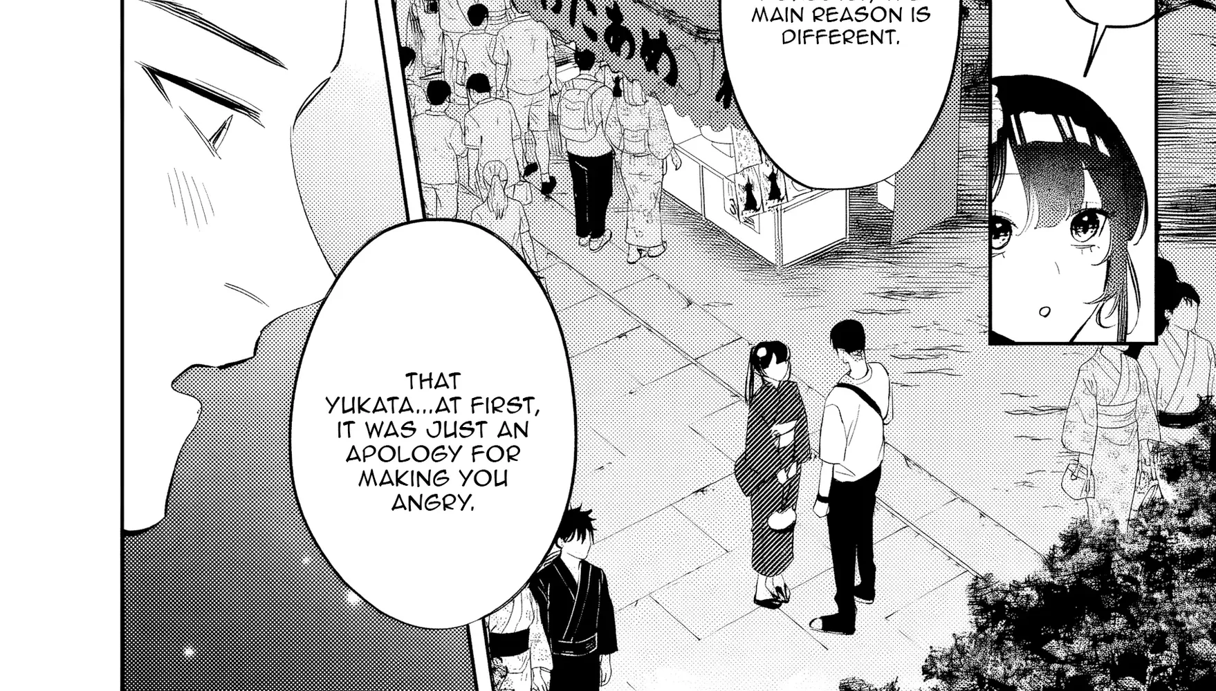 Living together with the queen from my high school days who was arrogant, surprisingly isn't that uncomfortable — Chapter 34 — Page 24