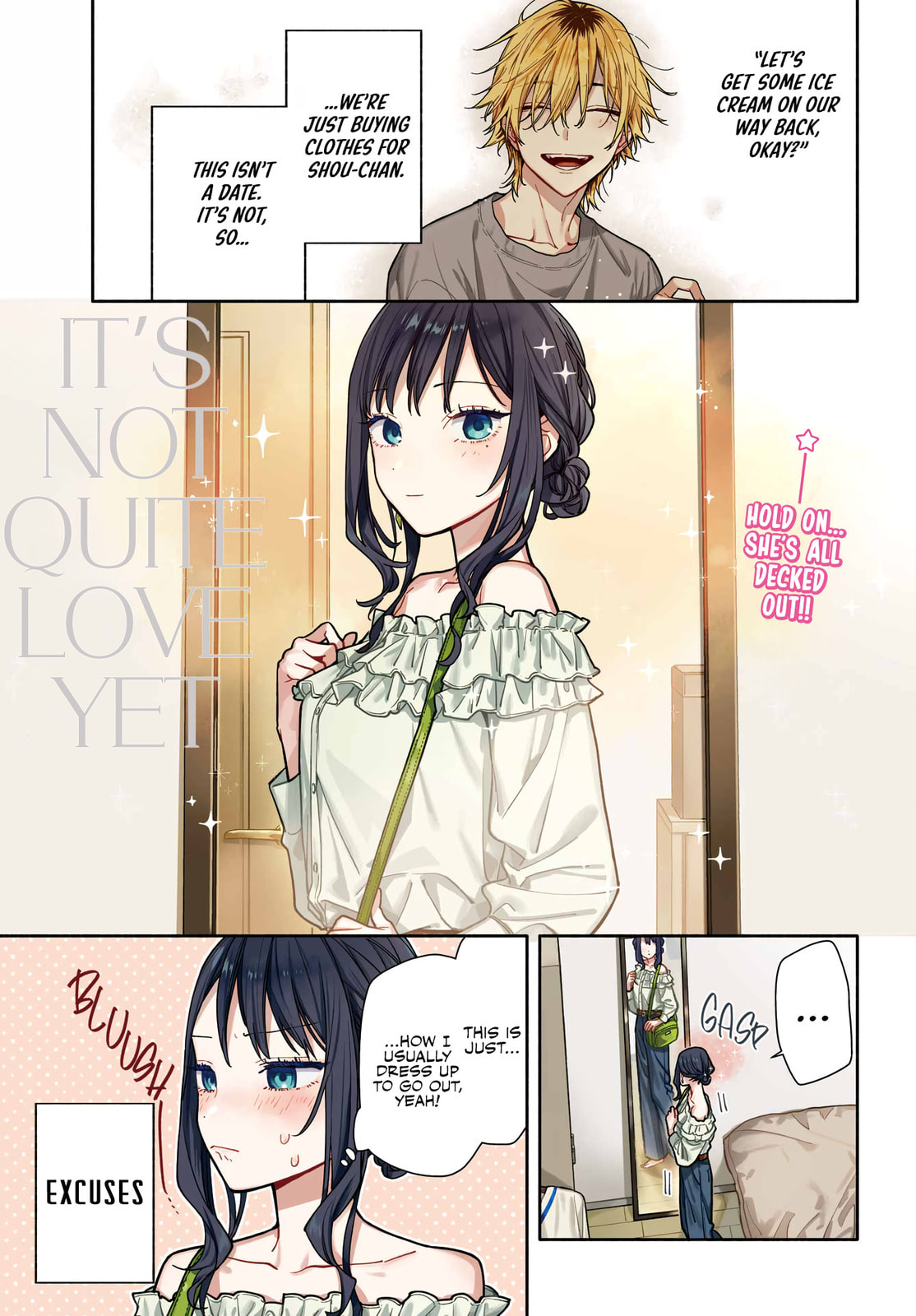 It’s Not Quite Love Yet, but…