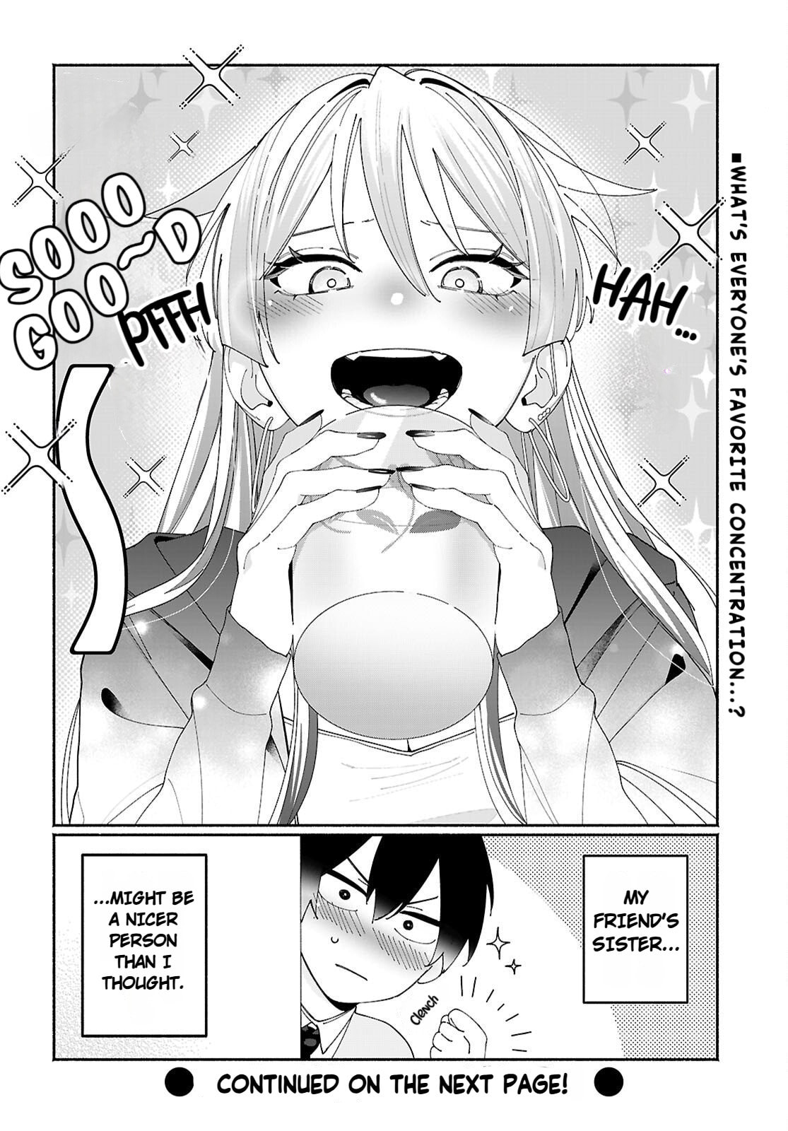 My Friend's Sister Is Scary but Nice