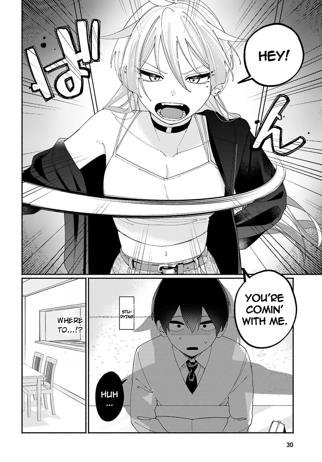 My Friend's Sister Is Scary but Nice