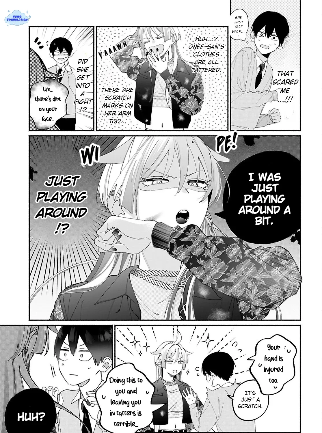 My Friend's Sister Is Scary but Nice