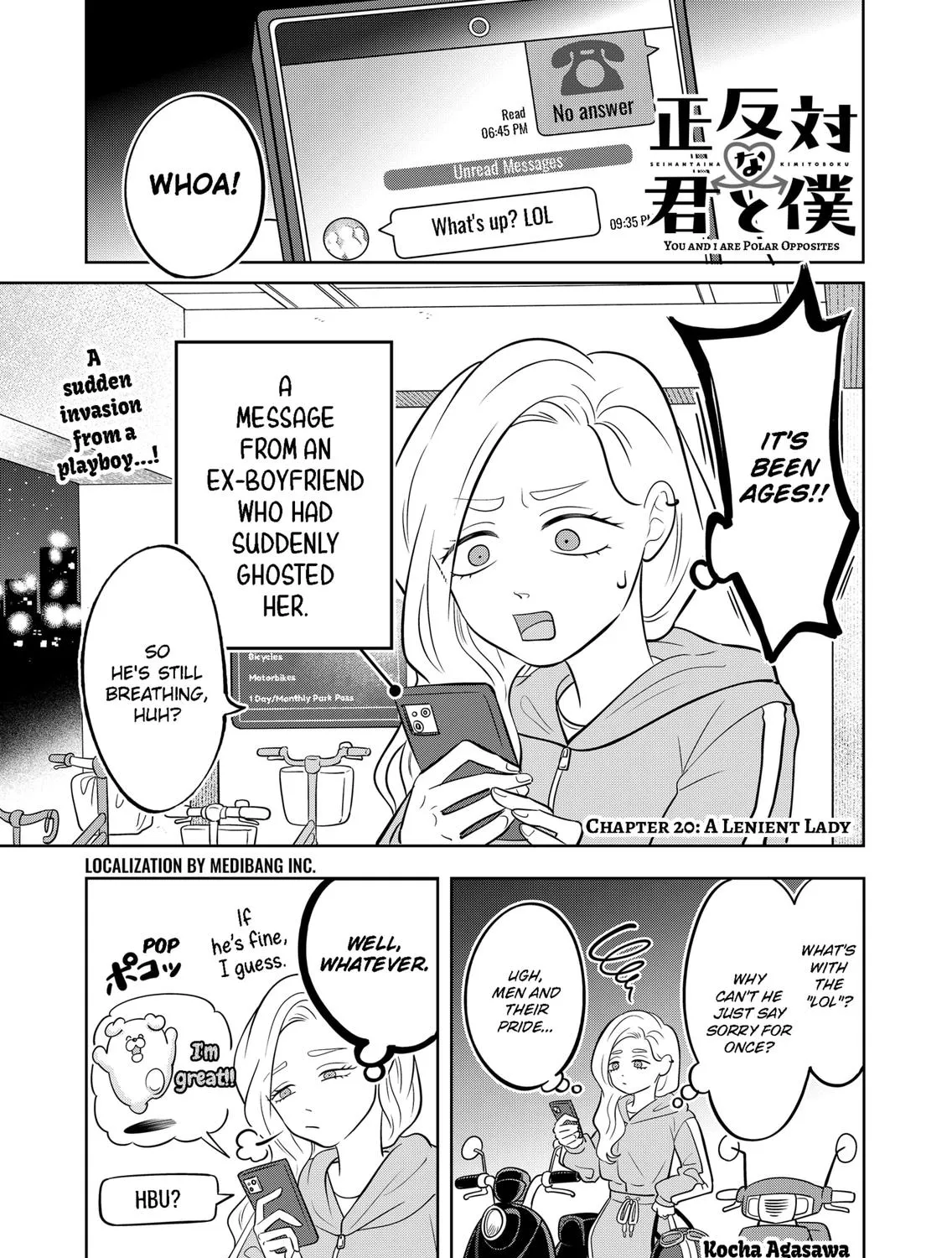 You and I Are Polar Opposites