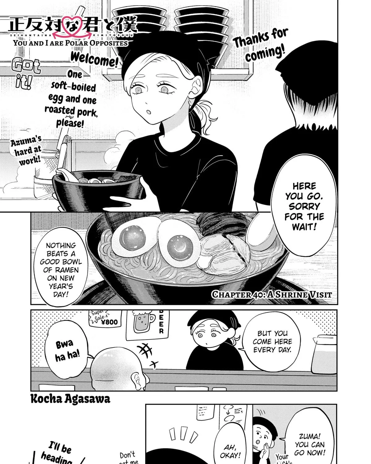 You and I Are Polar Opposites