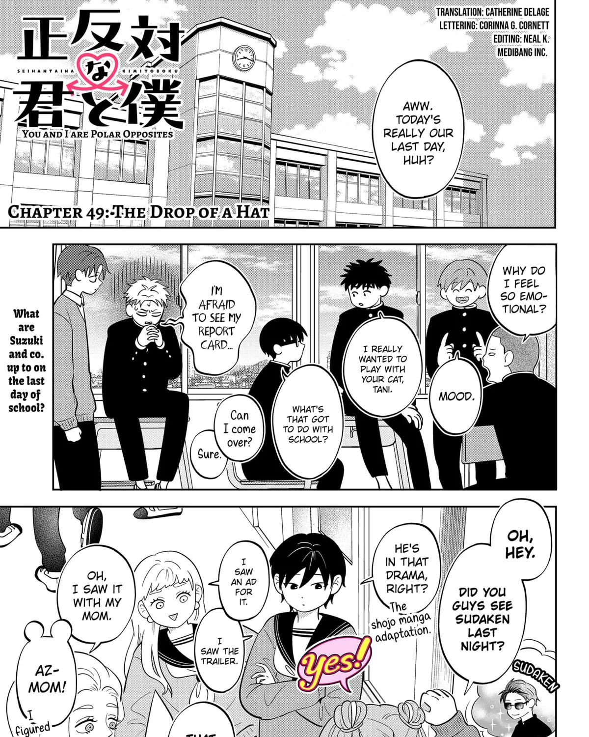 You and I Are Polar Opposites