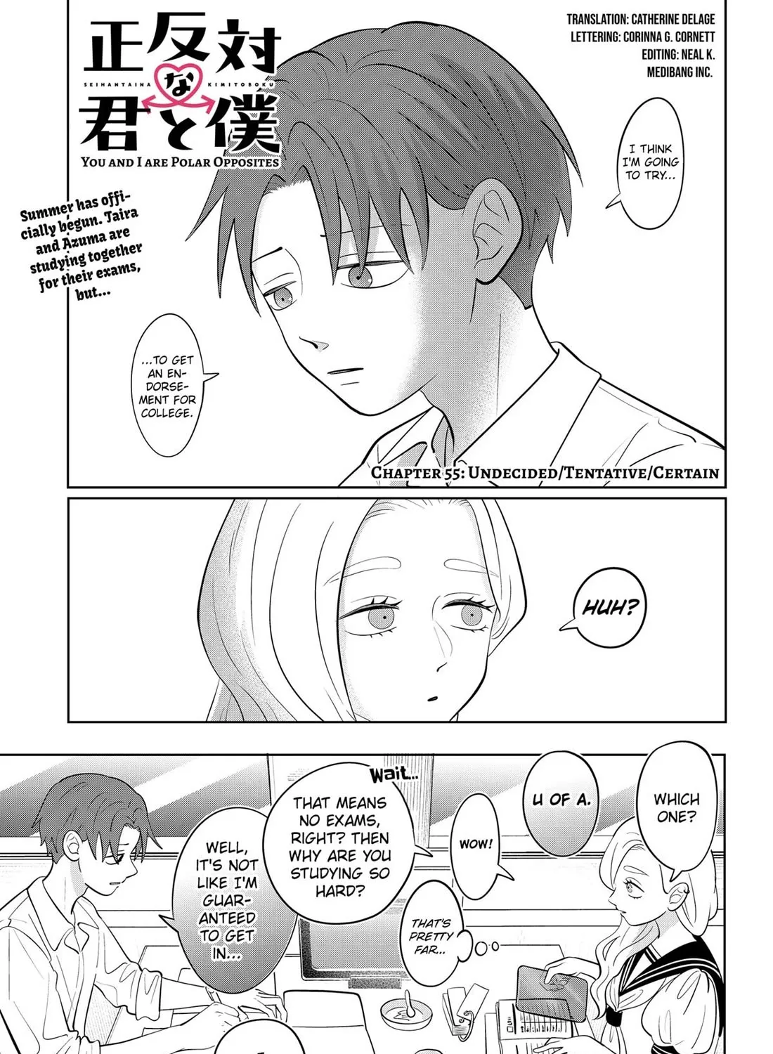 You and I Are Polar Opposites