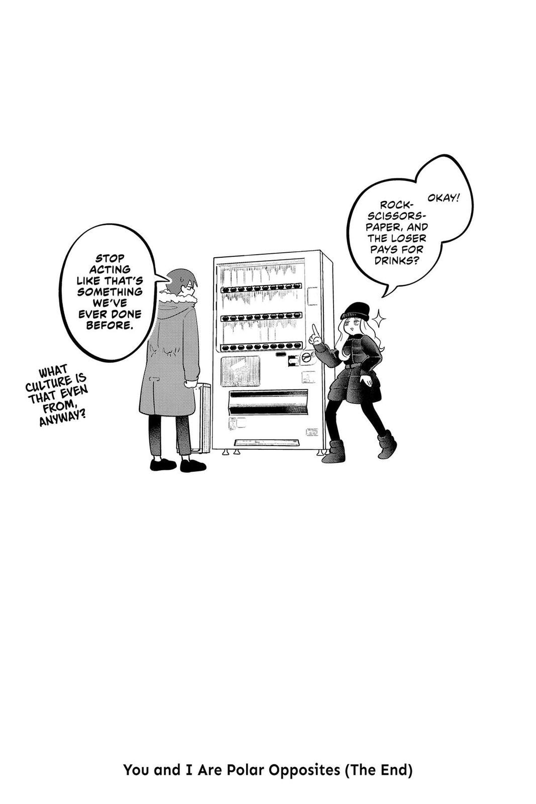 You and I Are Polar Opposites