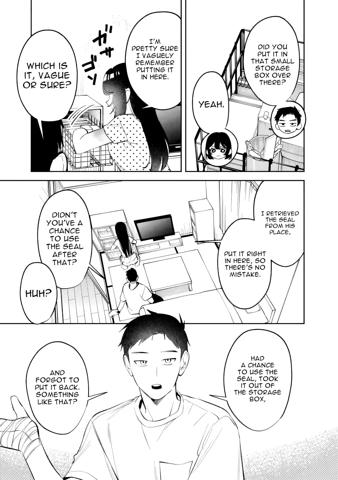 Living together with the queen from my high school days who was arrogant, surprisingly isn't that uncomfortable — Chapter 35 — Page 9
