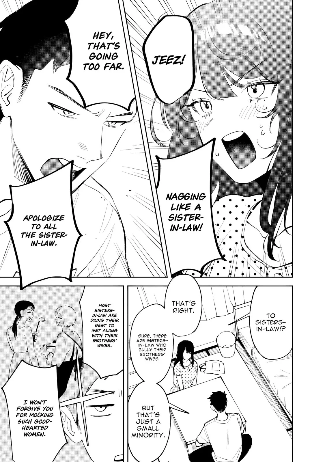 Living together with the queen from my high school days who was arrogant, surprisingly isn't that uncomfortable — Chapter 35 — Page 11