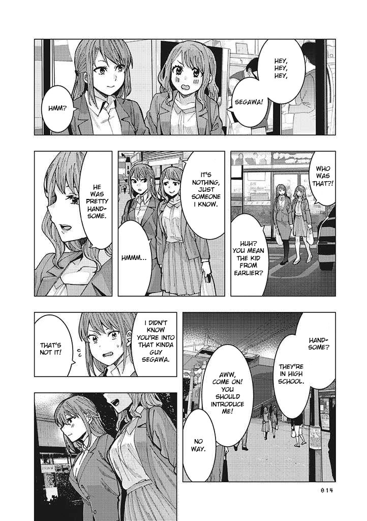 A Story About an Office Lady Who Ends Up Looking After a Clingy Delinquent High School Boy She Met at an Arcade