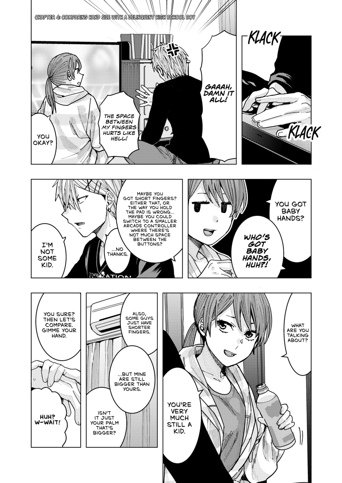 A Story About an Office Lady Who Ends Up Looking After a Clingy Delinquent High School Boy She Met at an Arcade