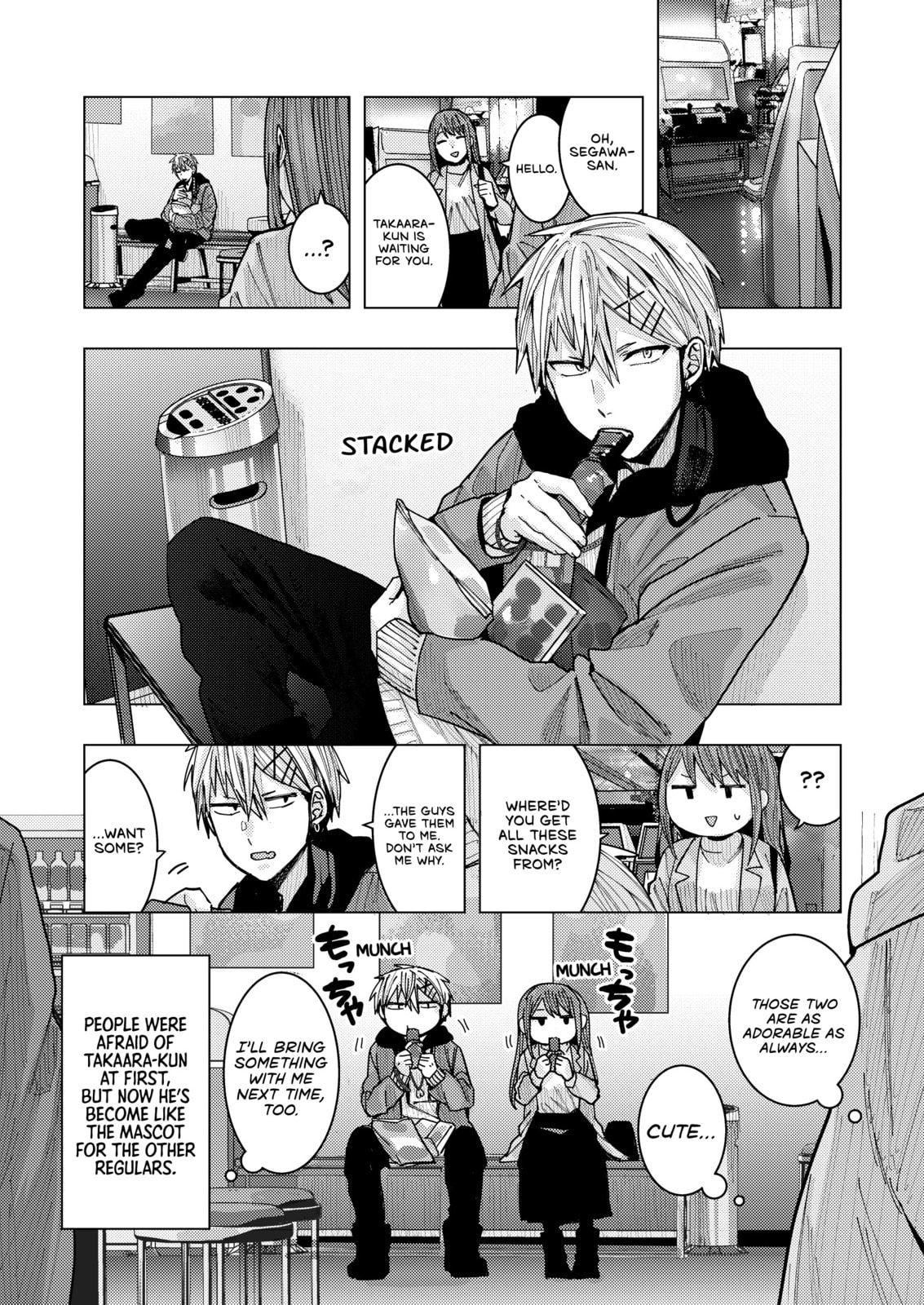 A Story About an Office Lady Who Ends Up Looking After a Clingy Delinquent High School Boy She Met at an Arcade