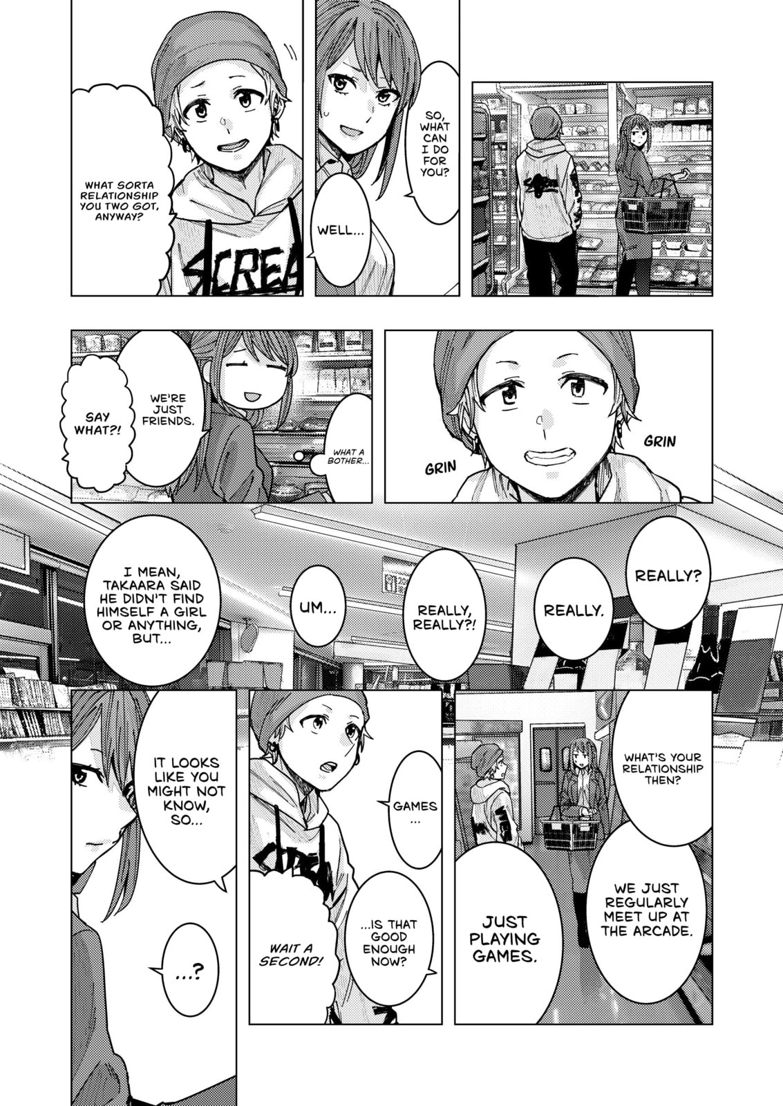 A Story About an Office Lady Who Ends Up Looking After a Clingy Delinquent High School Boy She Met at an Arcade