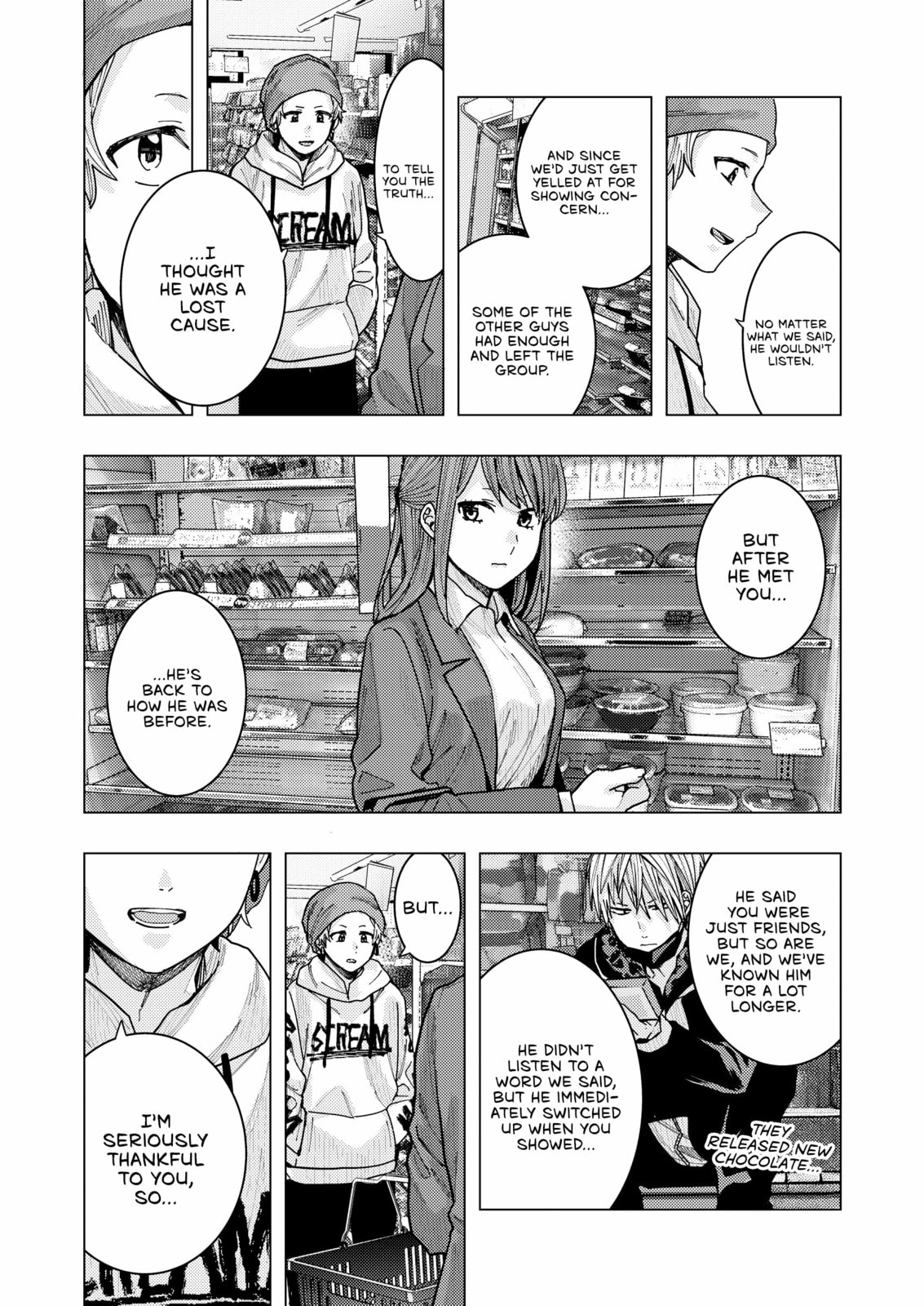 A Story About an Office Lady Who Ends Up Looking After a Clingy Delinquent High School Boy She Met at an Arcade