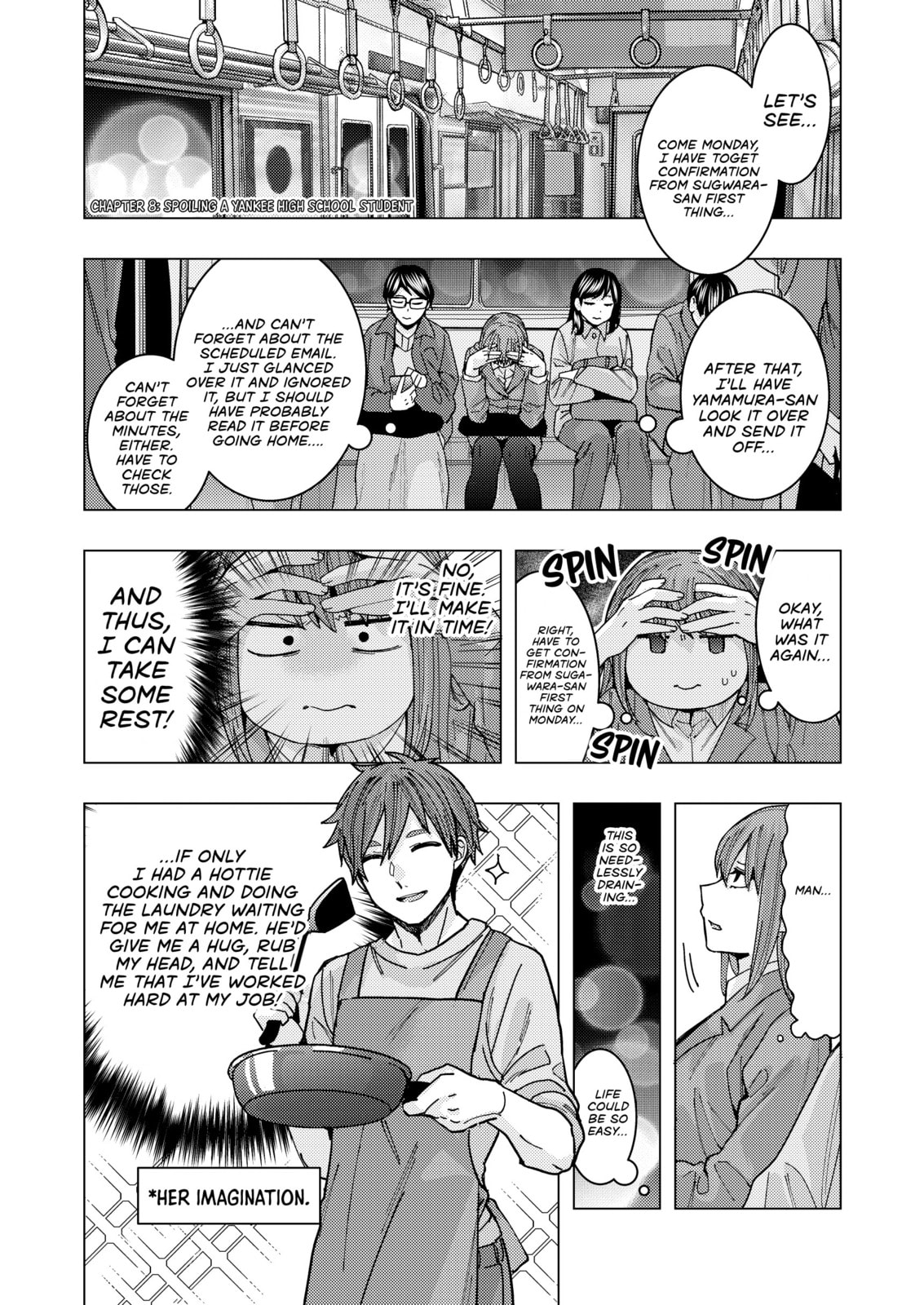 A Story About an Office Lady Who Ends Up Looking After a Clingy Delinquent High School Boy She Met at an Arcade