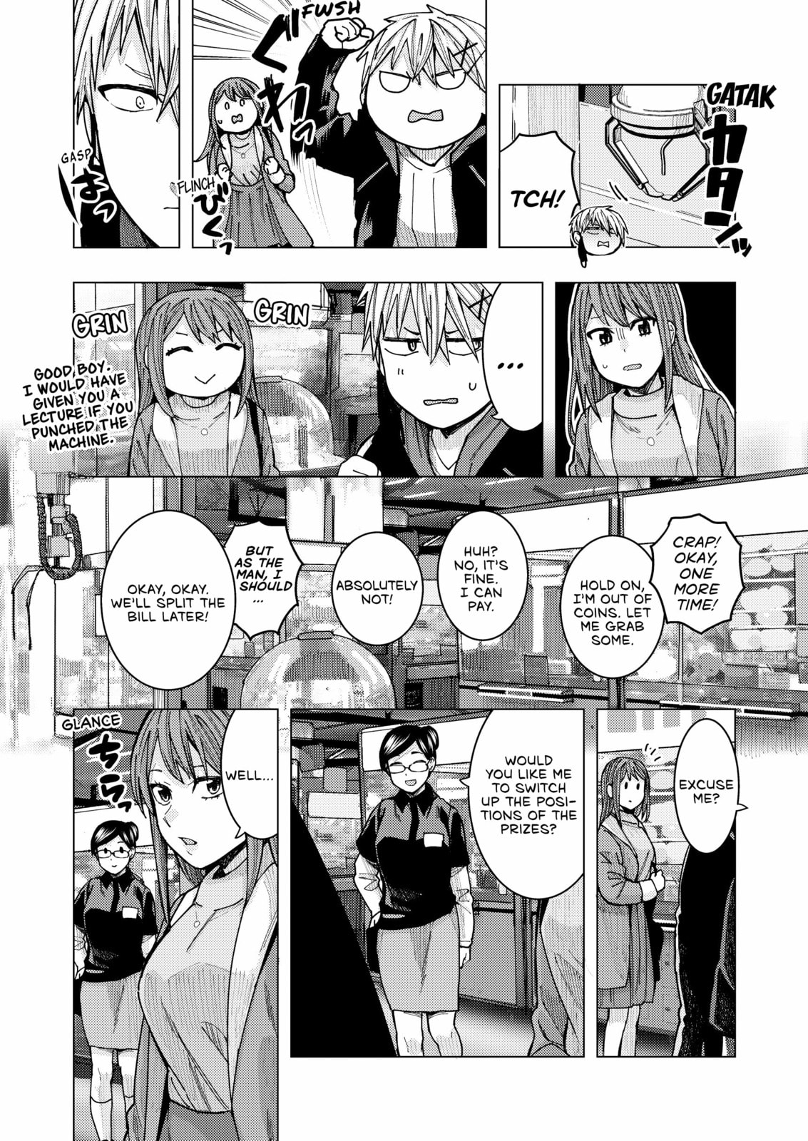 A Story About an Office Lady Who Ends Up Looking After a Clingy Delinquent High School Boy She Met at an Arcade