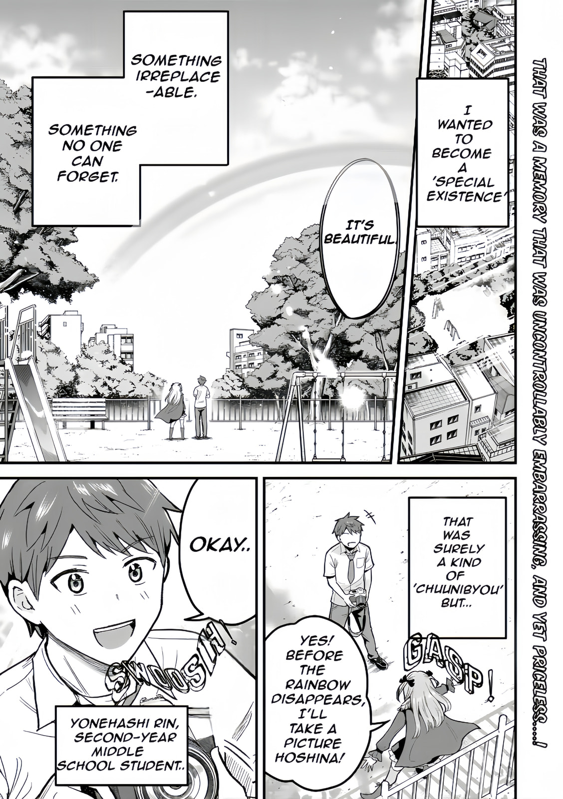 Only I Know That Our Innocent Class President was Once a Chuunibyou Idol