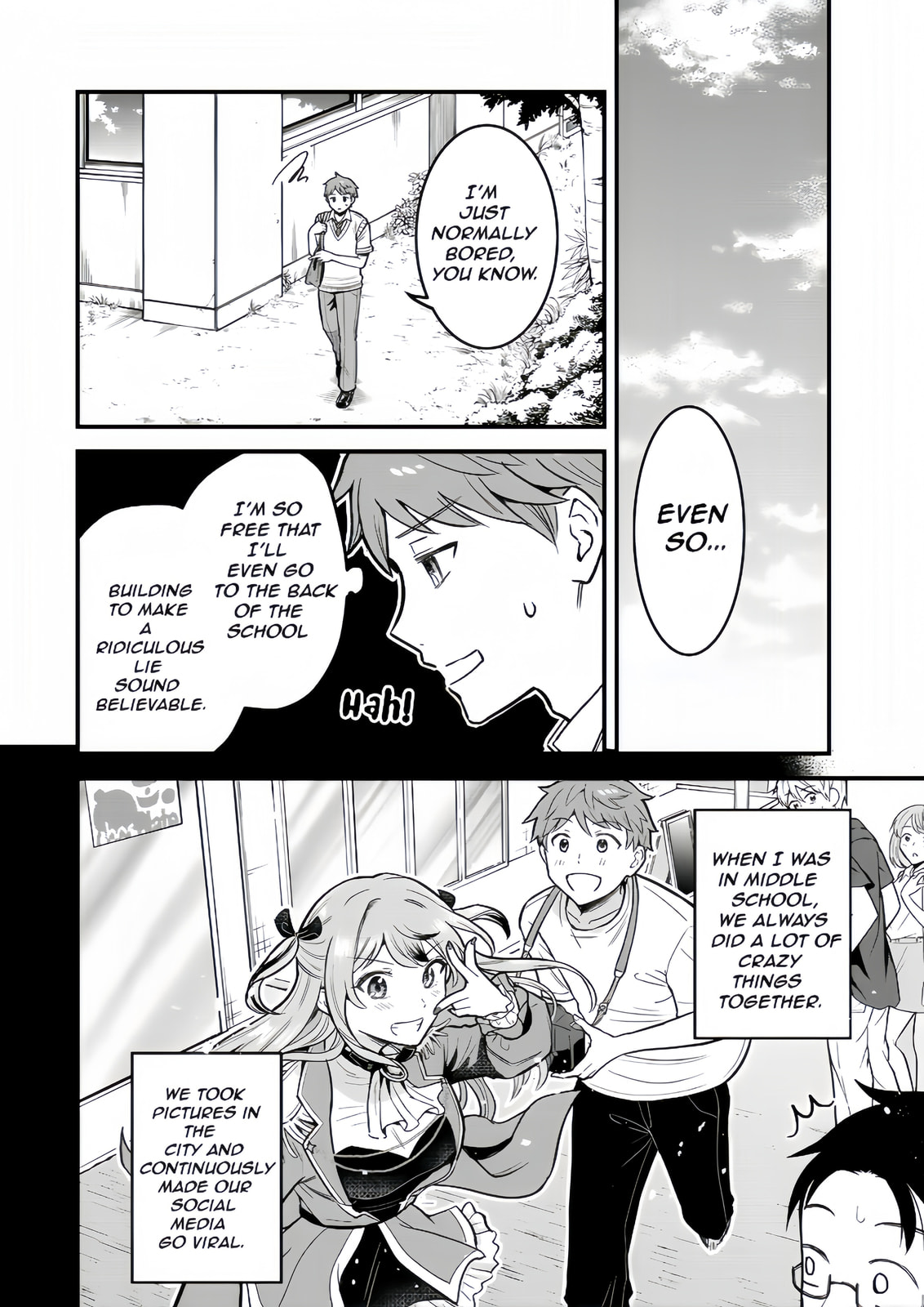 Only I Know That Our Innocent Class President was Once a Chuunibyou Idol