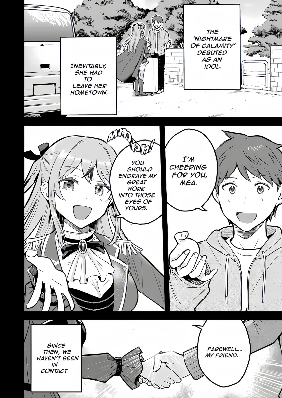 Only I Know That Our Innocent Class President was Once a Chuunibyou Idol