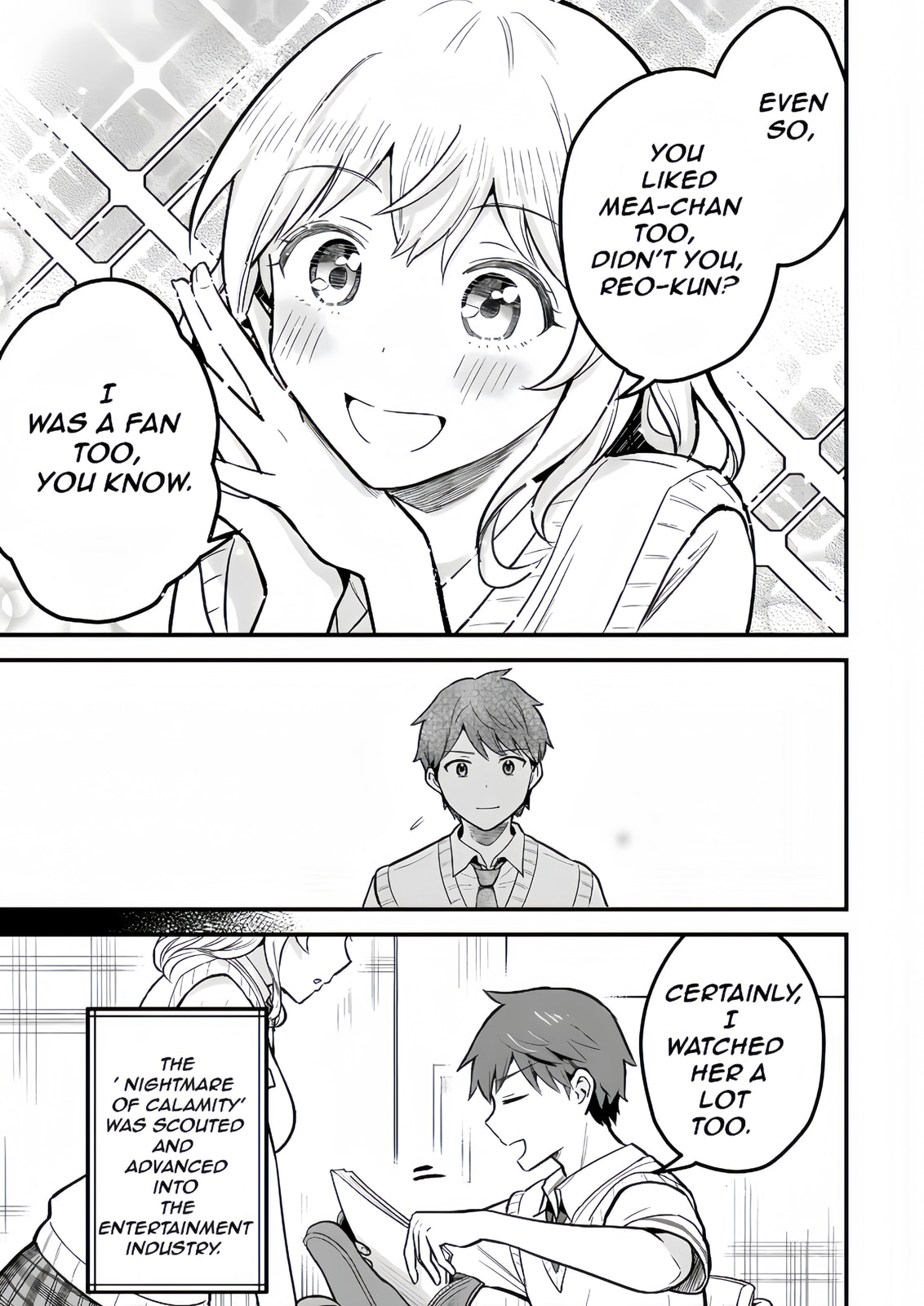 Only I Know That Our Innocent Class President was Once a Chuunibyou Idol