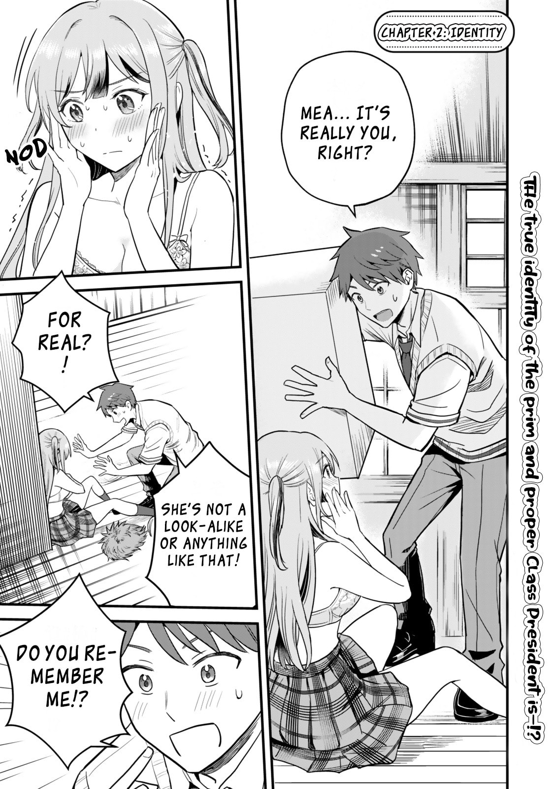 Only I Know That Our Innocent Class President was Once a Chuunibyou Idol