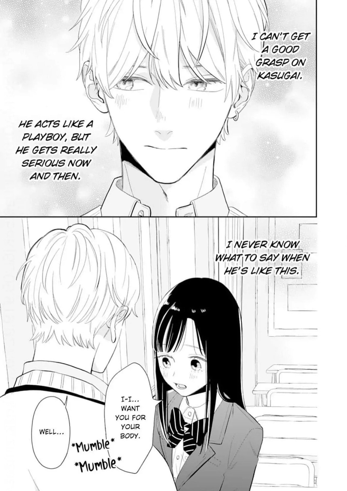 Kasugai's XX With the Fantasy Obsessed Girl