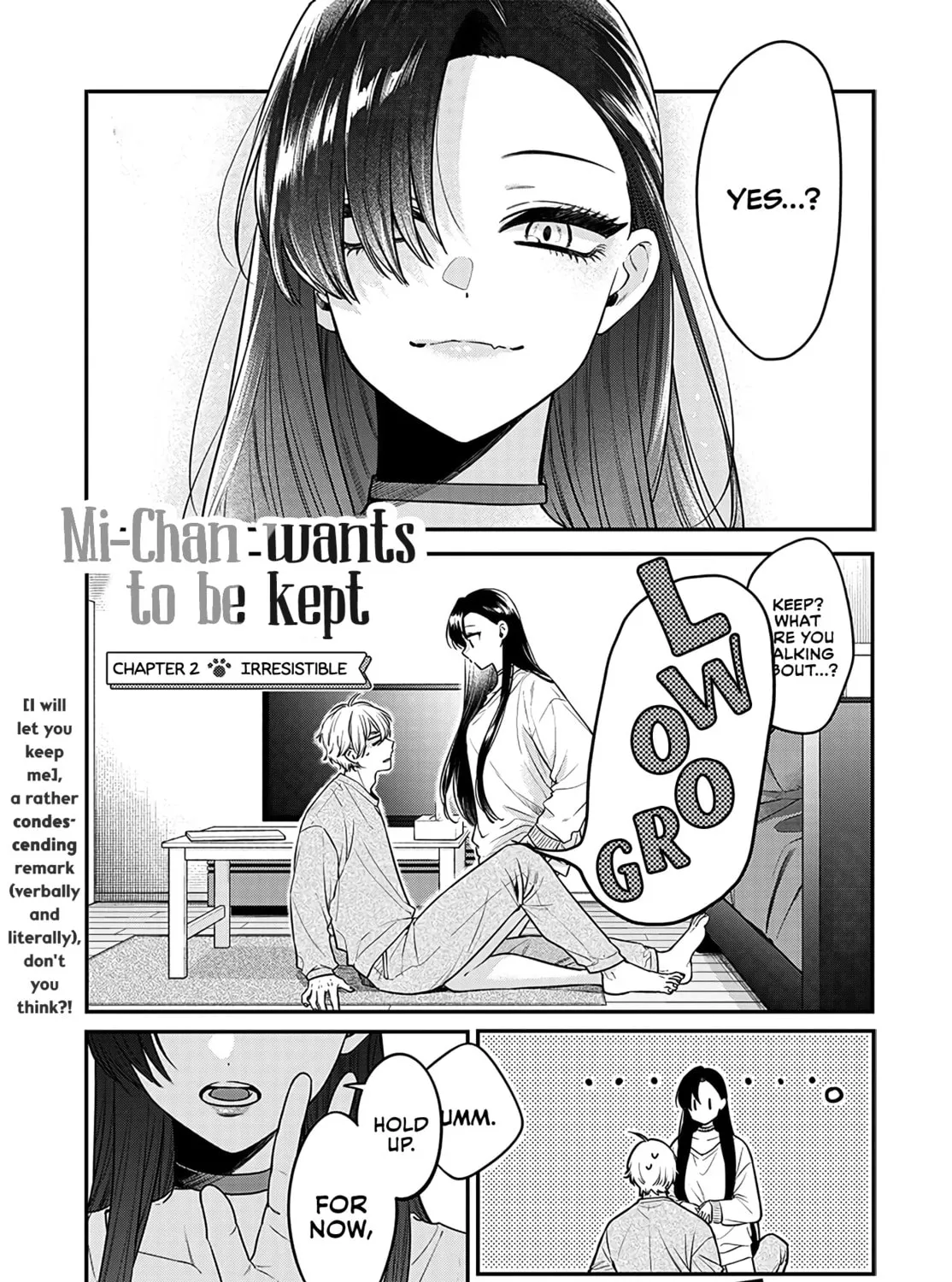 Mii-chan Wants to be Kept