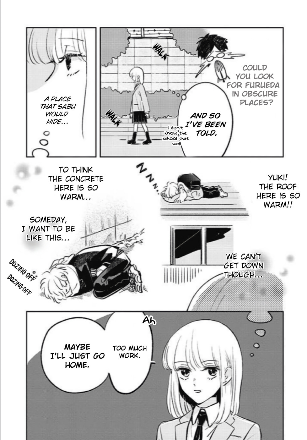 A Boy Sensitive to Cold & a Hard-Boiled Girl