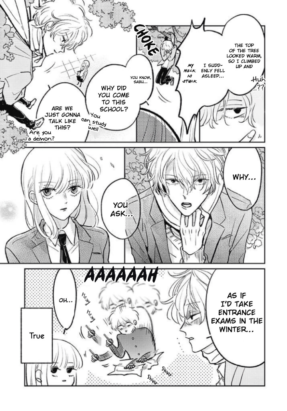 A Boy Sensitive to Cold & a Hard-Boiled Girl